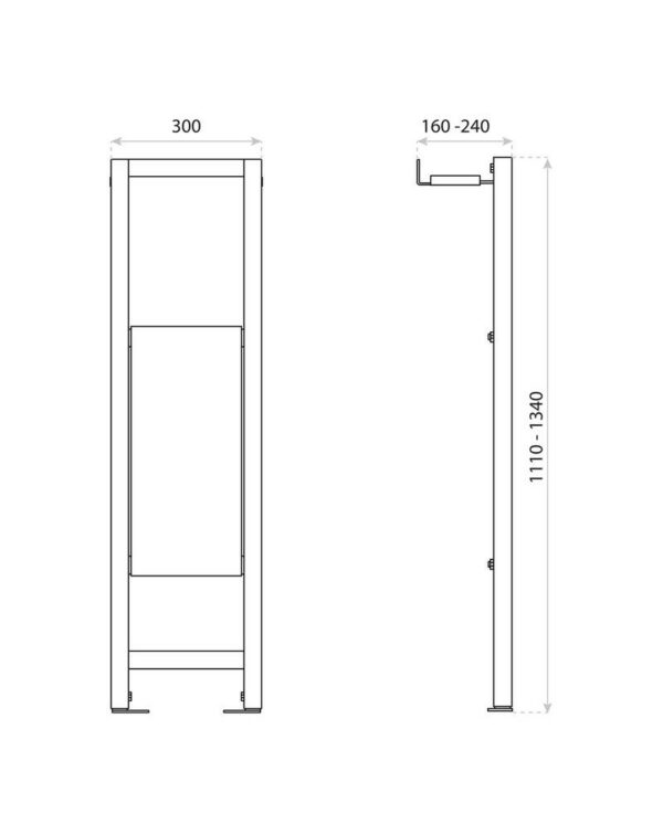 Vorwandelement LAV 700 – Bild 2