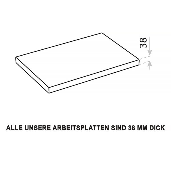 MÖBELPLATTE CONCRETE 605 x 400 – Bild 2